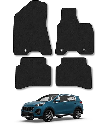 Genuine Kia Sportage 2016+ Rear Load Liner – F1122ADE00 Black Heavy-Duty Boot Tray 5 thumbnail image