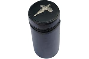Gamekeepers Cottage gifts Pheasant Shooting numbered peg finder stirrup cups 1-10 in leather case