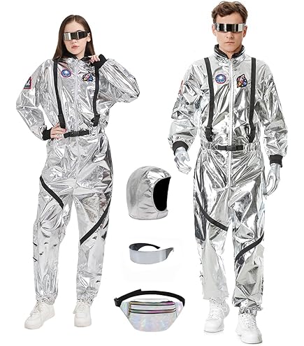 Widmann - Kostuum astronautin, ruimtepak, wit, overall, ruimtevaarder, carnavalskostuum