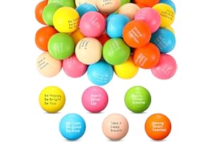 Harrycle 24 Pcs Motivational Stress Balls for Adults Squeeze Ball with Motivational Quotes Stress Relief Toys Funny Hand Exercise Balls for to Relieve Anxiety Stress Tension Manage Anger Gift