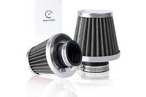 evermotor universal motorcykel luftfilter 34 mm 35 mm 36 mm