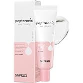 SNP Prep Peptaronic Eye Cream - Korean Anti-Aging Moisturizer for Eyes and Face with 6 Peptides and 5 Types of Hyaluronic Aci