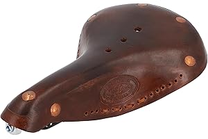 Gusti Selle Bernard H. de vélo en Cuir véritable Vintage Cuir