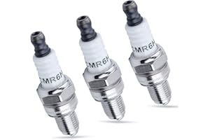 Haishine Bougie d'Allumage pour NGK, 3365 CMR6H Bougie d'Allumage pour Stihl/Bosch/Honda/Autolite/Brisk/Husqvarna/Echo pour Champion RZ7C RZ7CT10 965 Remplacement NGK stk 3365 (3pcs)