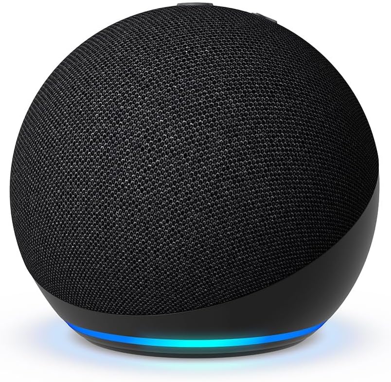 Echo Dot (Newest gen) | Bluetooth smart speaker with big vibrant sound and Wi-Fi | Charcoal, with Alexa+ Early Access