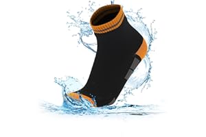 RANDY SUN Chaussettes imperméables pour femmes hommes etanche respirant résistant au froid,sports de plein air nautiques vélo randonnée trail aviron moto chasse pêche ski,1 paire