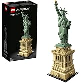 LEGO Architecture &Ouml;zg&uuml;rl&uuml;k Heykeli 21042 - Seyahat, Tarih ve Mimari Seven Yetişkinler i&ccedil;in Sergilenebilir Yapım Seti (1685 Pa