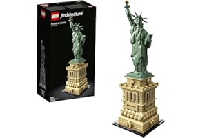 LEGO 21042 Architecture Statua Wolności : Zabawka konstrukcyjna dla dorosłych, Zestawy do budowania, Klocki