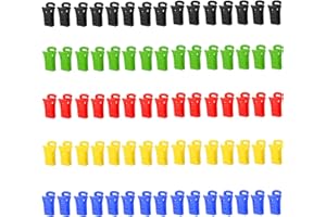 YERIA 75 sztuk klamerek do skarpet do pralki i suszarki, wieszak na skarpety z haczykami, uniwersalne klipsy do skarpet, do sortowania i porządkowania skarpet