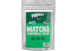 Perfect Ted 52g Matcha | Ceremonial Grade Matcha | Perfect For Matcha Lattes | Single Origin, Japan