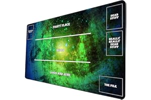 DYETEE board game starlight TCG Playmat -Starry Sky MTG Playmat - Also Great as a Mouse Pad 117 With Zones