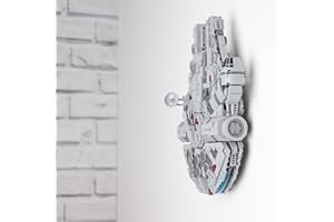 Brick Nest Support mural vertical pour Lego Millennium Falcon 75375
