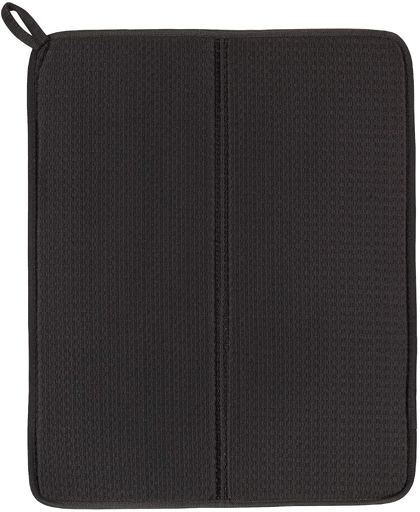 IKEA NYSKÖLJD 44X36 CM KOYU GRİ BULAŞIK KURUTMA PEDİ ÖRTÜSÜ KOYU GRİ