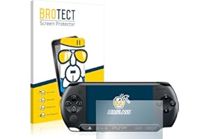 BROTECT Protective Glass for Sony PSP Street E1004 Screen Protector Tempered Glass [Extremely Scratch-Resistant 9H, Anti-Fingerprint, Ultra Transparent]