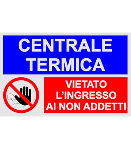 Cartello Segnaletico 'Vano Tecnico - Vietato Ingresso' - Adesivo 20x31cm, Resistente, Per Ambienti Industriali E Uffici - Foto 9