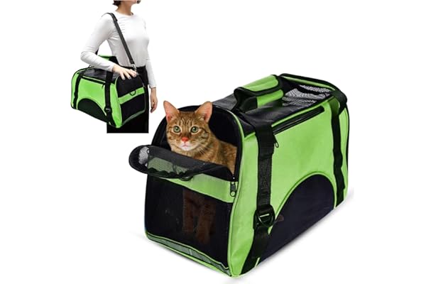 PETCUTE Sac de Transporteur pour Chats Caisse Transport Chat Panier Transport Chat Panier de Transport pour Chat