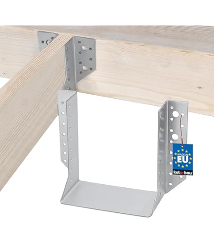 Scarpa Per Travi Interna Con CE E ETA - Fissaggio Per Legno Da Costruzione, Zincata - Foto 10