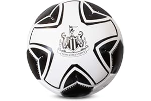 Hy-Pro Officially Licensed Newcastle United F.C. 4 Inch Soft Mini Ball - NUFC, Merchandise, Ideal for Kids, Great Newcastle Gift Idea