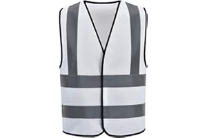 AYKRM Gilet di Sicurezza Tecnica da Lavoro Antinfortunistici Alta visibilità Colori Multipli