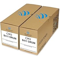 2x Eurotone Toner Per OKI MB 461 471 491 W Plus LP Sostituisce 44574702 Set Nero - Foto 2