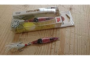 AKAMI Cuttlefish JIG 20 gramos, color rojo Candy Real