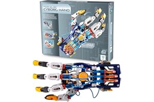 DQB DEQUBE DEQUBE - Mano Cyborg idraulica - Simula movimenti reali - Diverse tecniche di presa - Energia idraulica - Regolabile a diverse dimensioni della mano - per destrimani e mancini (Deqube 925D00113)