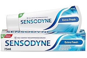 Sensodyne Toothpaste Daily Care, Sensitive Toothpaste for Sensitive Teeth, Extra Fresh, 75ml