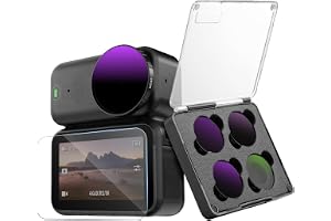 TELESIN Filteruppsättning ND8/16/32 CPL skärmskydd för DJI Osmo Nano