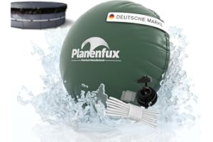 Planenfux® Poolkissen rund Winter Ø 400 cm (für Ø 400-500 cm Pools) | 4m XXL Pool Luftkissen | Pool Kissen Winterfest | Chlorbeständiges Abdeckkissen für 396 cm, 427 cm, 460 cm & 488 cm Rundpool
