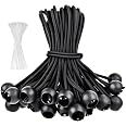 Fascette Elastiche Con Bobble &ndash; 25 Pezzi, Lunghezza 260 Mm, Spessore 5 Mm. Nuove!