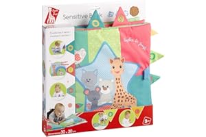 VULLI 230783 duża książka, Sophie la girafe, wielokolorowa