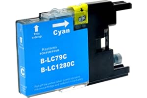 TONERSSHOP LC1280XL-C Cartuccia compatibile Ciano Per Brother MFC-J5910DW MFC-J6510DW MFC-J6910DW