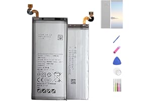 HIGHAKKU Ersatzakku EB-BN950ABE kompatibel mit Samsung Galaxy Note 8, Galaxy Note 8 Duos, Galaxy Note 8 Duos TD-LTE SM-N950 with Tools