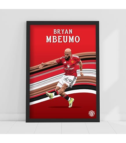 Themed Manchester United FC Print - Cunha 26/27 Illustration