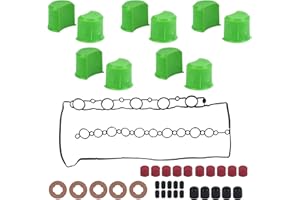 Intake Manifold Swirl Flap Runner Blanking Plugs Kit Compatible With Volvo D5 2.4L XC90 V70