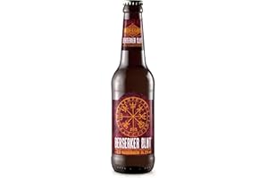 ‎BEER OF THE GODS - SINCE 2016 - WACKEN BRAUEREI WACKEN BRAUEREI Bier trifft Kirsche Craft Beer Box 6 x 0,33 l Flaschen | BERSERKER BLUT | Viking Craftbeer Set Bierpaket | Wikinger Kirschbier Geschenk für Männer | Mittelalter Festival Heavy Metal