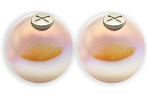 HOODIE CHARMS – Série Pearl Glow – Perles de Personnalisation pour Cordon de Sweat à Capuche – Finition Nacrée Miroir – Accessoire Unisexe pour Hoodie, Mode Créative et Streetwear Minimal