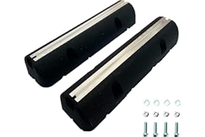 4INSTALATOR Dämpfungssockel Set 2x 600 mm für Klimaanlagen Bodenkonsole für Wärmepumpen | 2 Stück Antivibrationsfüße | Montagesockel | Gummi Aufstellblocke | für Klimaanlage | für Klimagerät | Schwingungsdämpfer