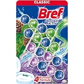 Bref Power Active &Ccedil;am ve Lavanta Kokulu 4'l&uuml; Klozet Bloğu 4 x 50 g, &Ccedil;am & Lavanta 4