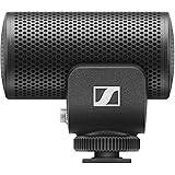 Sennheiser Professional MKE 200 Direktionales Kamera-Direktmikrofon mit 3,5 mm-TRS- und TRRS-Anschlüssen für DSLR, Kompaktkam