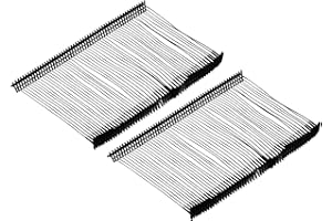 sourcing map Standard Tagging Fasteners,Plastic Regular,Standard Label Gun Price Tagging Barbs for Garment Price Tag Label Tagging Barbs 65mm/2.6 Inch,Pack of 2500 Black