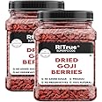 RiTrue Superfoods - Dried Goji Berries - 400 Gm Jar - Organic Goji Berry (Unsweetened Dry Fruits)