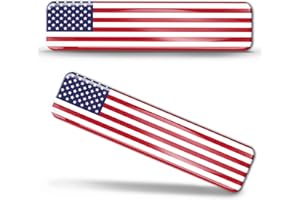 Biomar Labs® 2 x 3D Flexibles Autocollant Stickers National Drapeaux États-Unis USA F 27