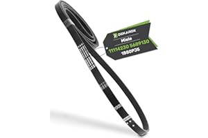DEKAROX Keilrippenriemen Trommelriemen kompatibel mit Miele 11114230 5689130 1880PJ5 1880 PJ 5 1880 PJ5 für Trockner Waschtrockner Wäschetrockner