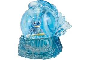 Disney Showcase Collection Stitch Surfing Waterball, Height 15cm