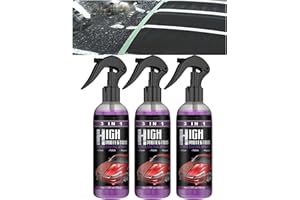XIRUJNFD 3 in 1 High Protection Quick Car Coating Spray, Platinum Car Shield Coating, Car Ceramic Coating Spray, Ceramic Car Wax Polish Spray for Cars, Motorcycles (100ml,3pcs)