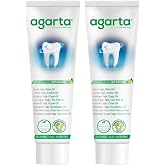 Agarta Doğal Bitki &Ouml;zl&uuml; Flor&uuml;rs&uuml;z Beyazlatıcı Diş Macunu 100 ml x 2 Adet
