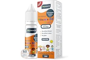 ProHealth 10 UG 60 Drops - Vegan Vitamin D3 Supplement for Babies and Young Children (Single Pack)