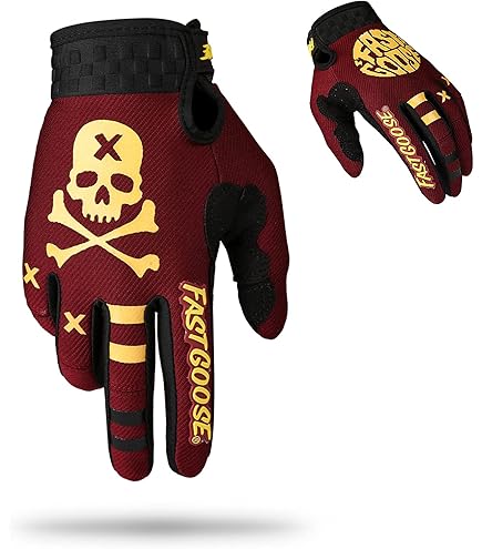Troy Lee Designs Guanti AIR CITIZEN Leggeri E Ventilati Per Motocross E MTB - Palmo In Clarino Con Grip Siliconico - 4