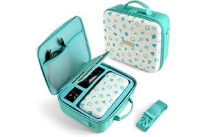 JoyHood Funda de Transporte para Switch & Switch OLED, Case Rígida de Protector Estuche de Almacenamiento para Switch Console y Accesorios